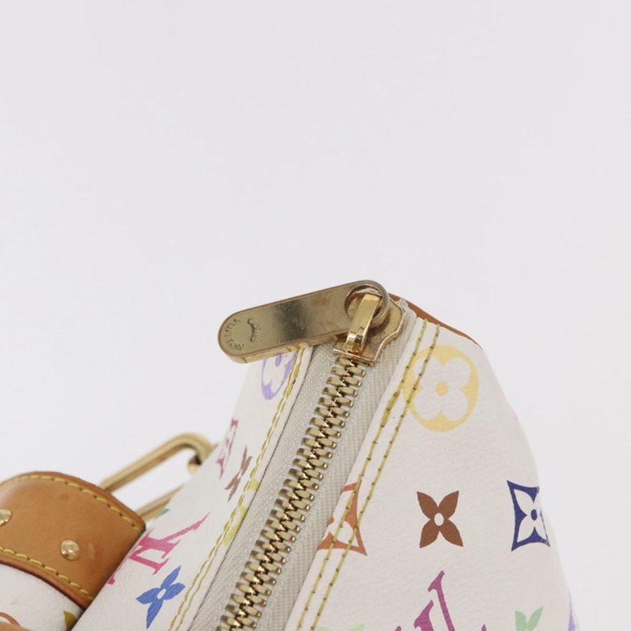 【日本直送】路易威登 Monogram Multicolor Rita 手提包 2way 白色 M40125 正品 183062V-19