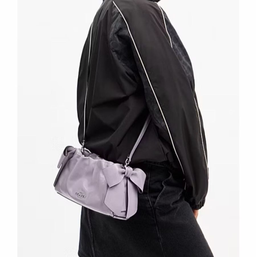 Coach 女士 Faye 26 褶皺設計單肩包均碼碼26cm*7cm*15cm-1