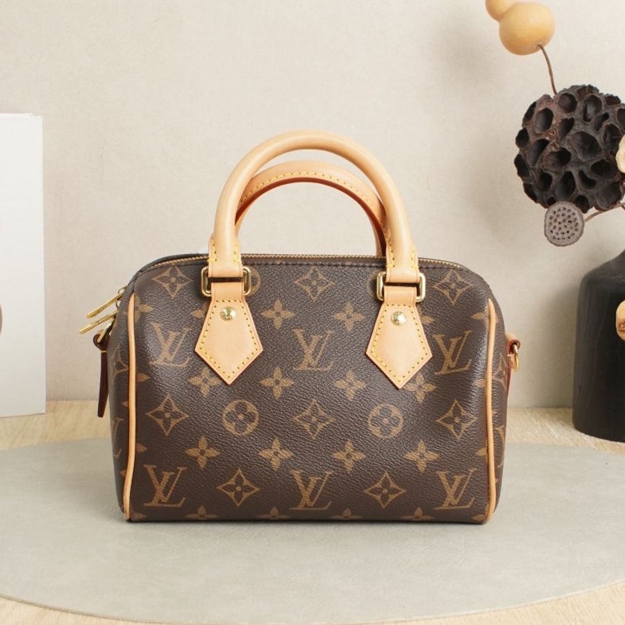 【VUINCA Vintage 價格僅供參考】LOUIS VUITTON Speedy20 老花 芯片款-0