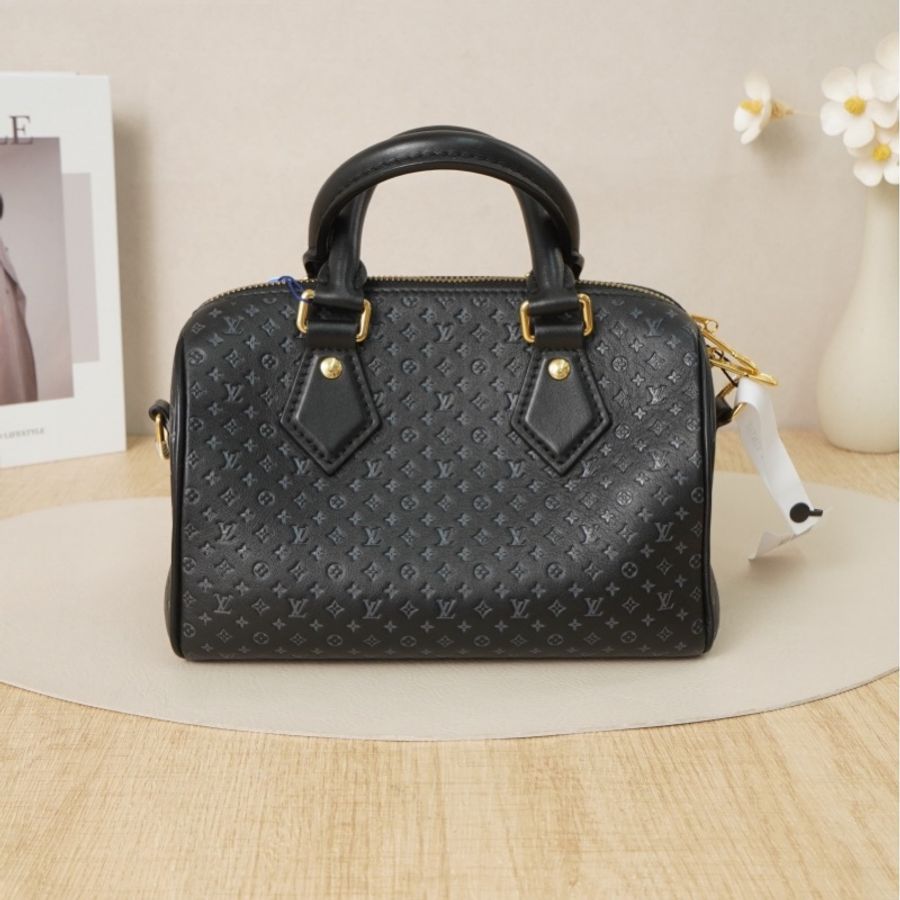 【VUINCA Vintage 價格僅供參考】LOUIS VUITTON Speedy20 黑色 牛皮-3