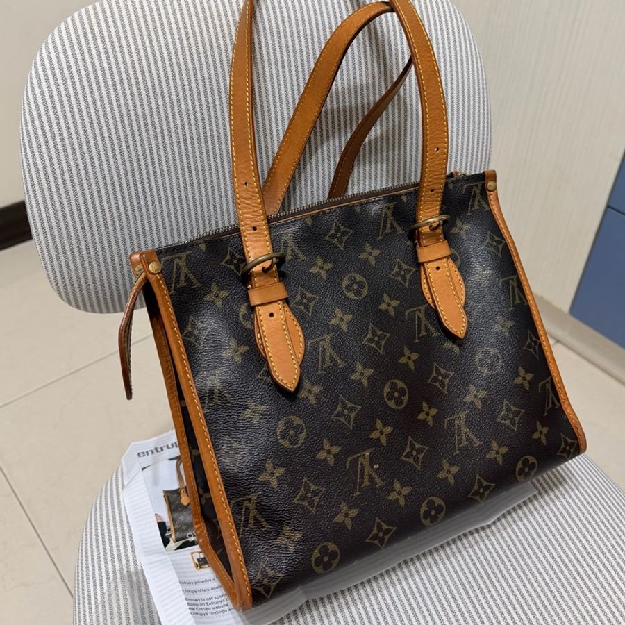 Louis Vuitton （LV）路易威登Vintage經典老花金球托特包 金球包 鈴鐺包（型號：M40007. Popincourt Haut）-2