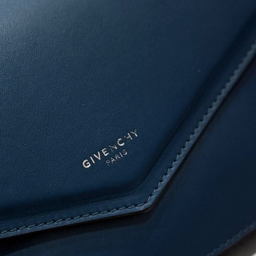 《仙闆名牌精品》GIVENCHY DUETTO 纪梵希 拼色 WOC 斜背包 肩背包 側背包-22