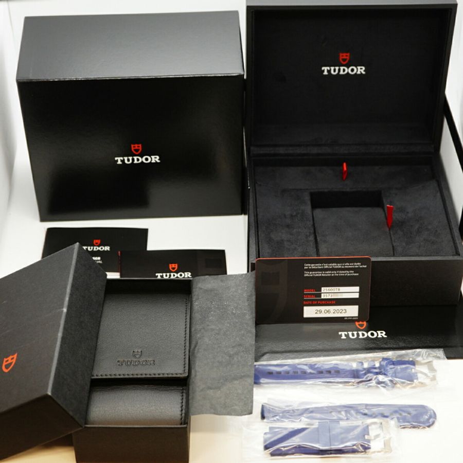 帝舵 Pelagos 25600TB 藍色錶盤男士腕錶-8
