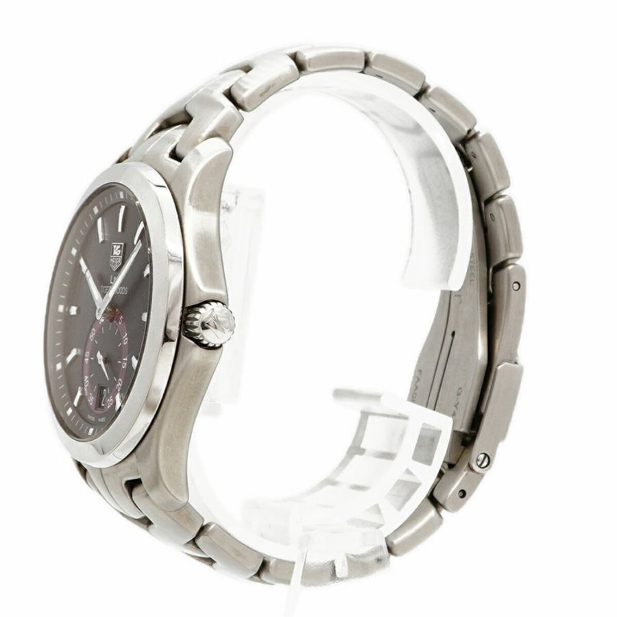 TAG Heuer Link Tiger Woods WJF211D 黑色錶盤男士腕錶-1
