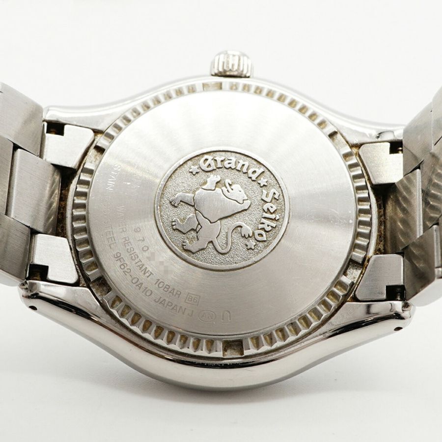 精工 Grand SBGX005 9F62-0A10 銀色錶盤男士腕錶-4