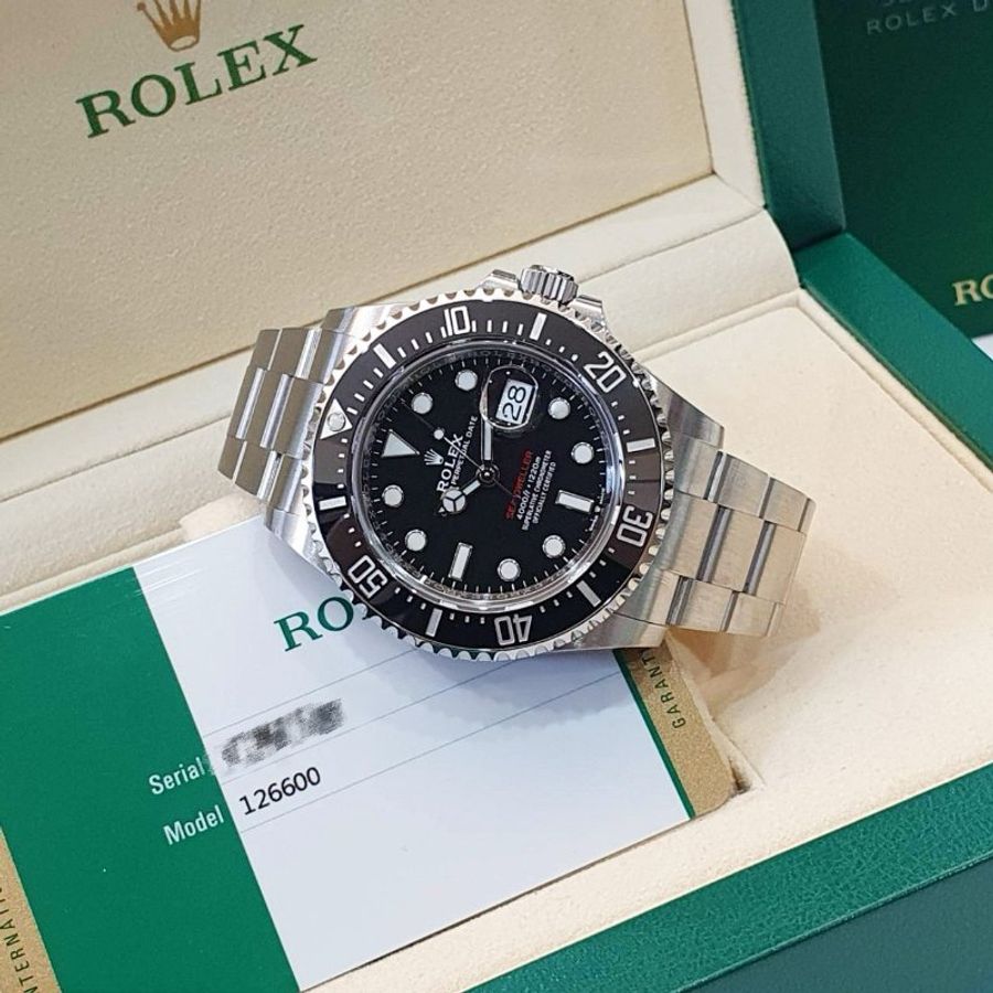 【大眾名錶】ROLEX 勞力士 126600 Sea-Dweller 2020/02全配件 單紅海使 大眾名錶B1356-3