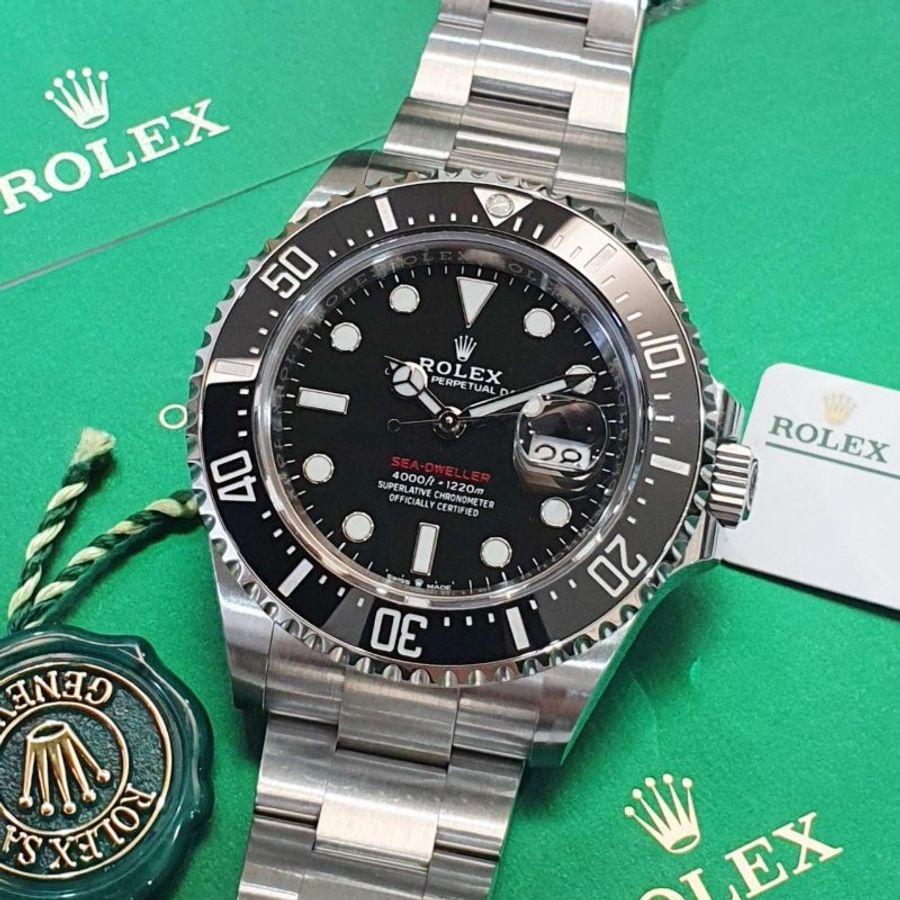 【大眾名錶】ROLEX 勞力士 126600 Sea-Dweller 2020/02全配件 單紅海使 大眾名錶B1356-8