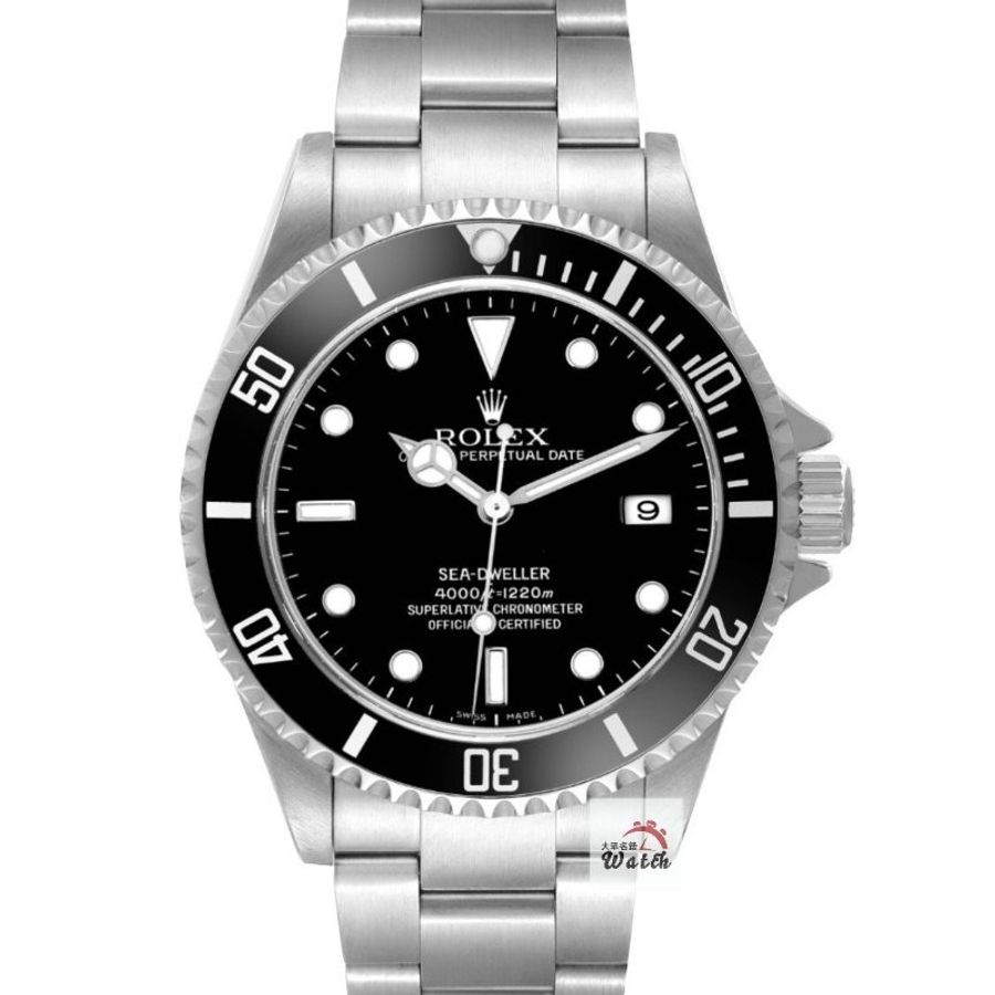 【大眾名錶】ROLEX勞力士 16600 Sea-Dweller 鋁圈海使 台灣保單 潛水錶 排氦閥 大眾名錶B1357-0