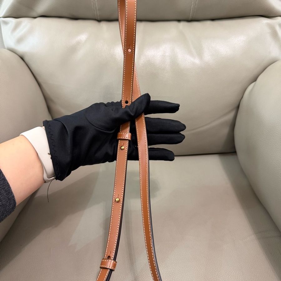 Celine 思琳 mini 老花 凱旋門 豆腐包-6