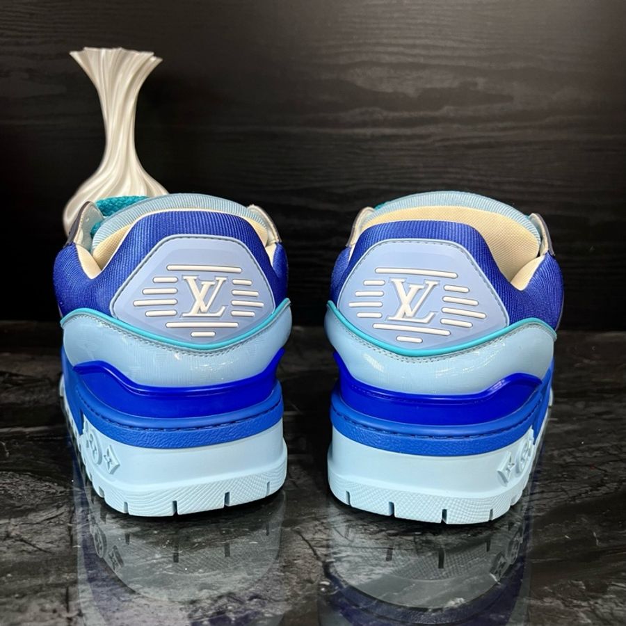 LV路易威登白藍拼接TrainerMax休閒鞋 41碼 99新-3