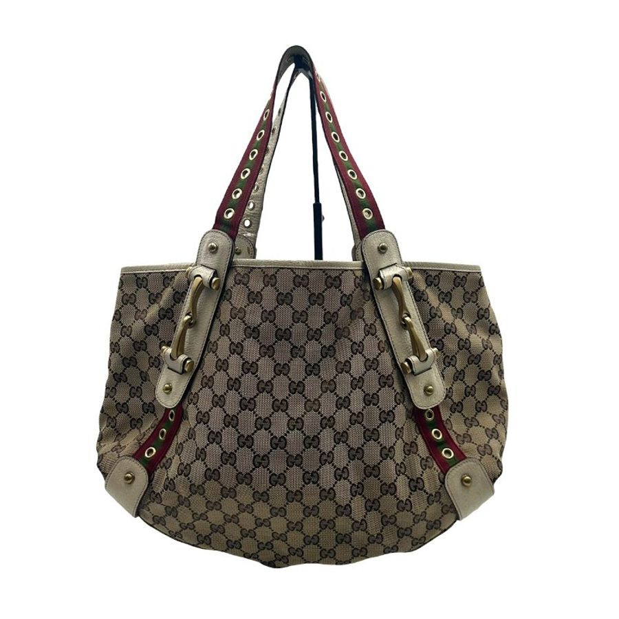 【美收精品】Gucci 老花托特包 C-585【隔月月中將轉賣至日本 上架期限30天】-1