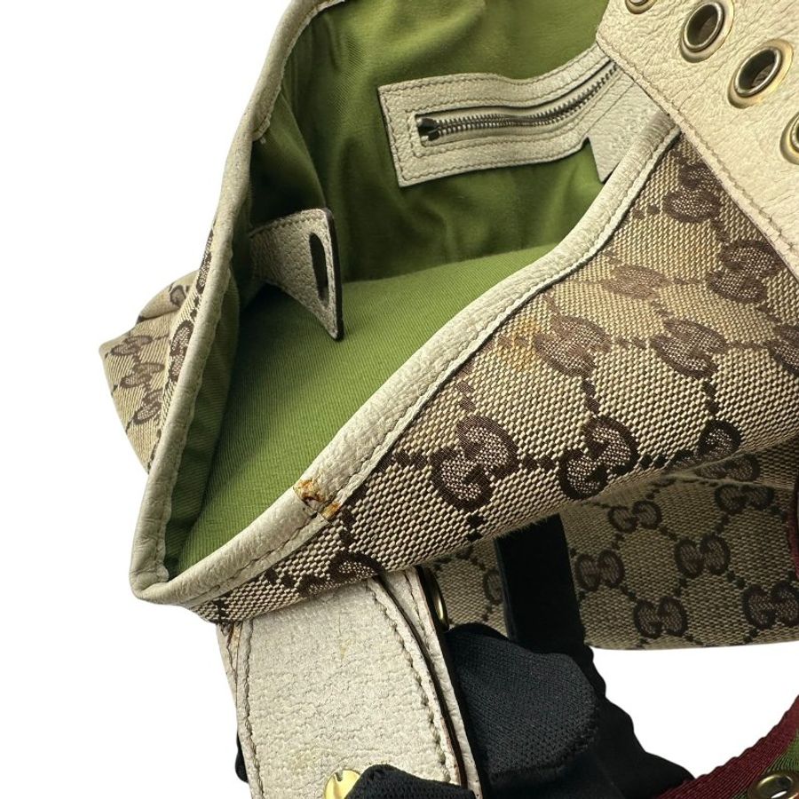 【美收精品】Gucci 老花托特包 C-585【隔月月中將轉賣至日本 上架期限30天】-15