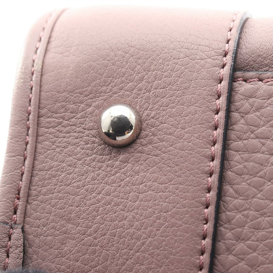 LOEWE Amasona 28 手提包 粉紅色 皮革 二手 女士 SHW-6
