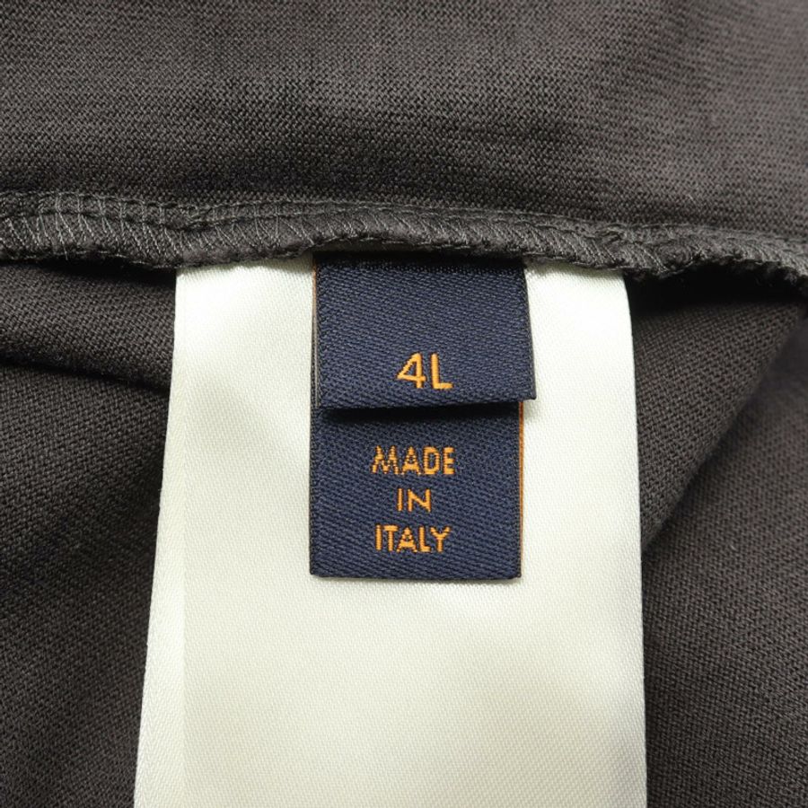 路易威登 Damier 短袖T卹，RM2129，純棉，灰色，二手，男士4L碼-4