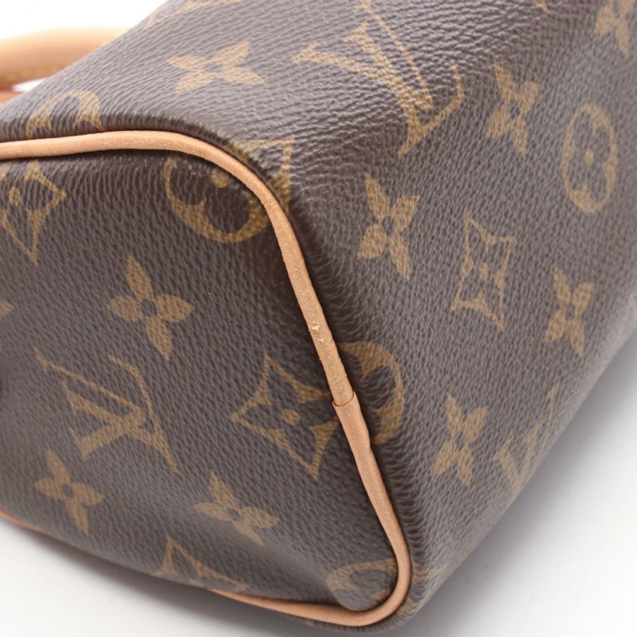 路易威登 Nano Speedy 斜背包 M61252 Monogram 帆布 二手 LV-6