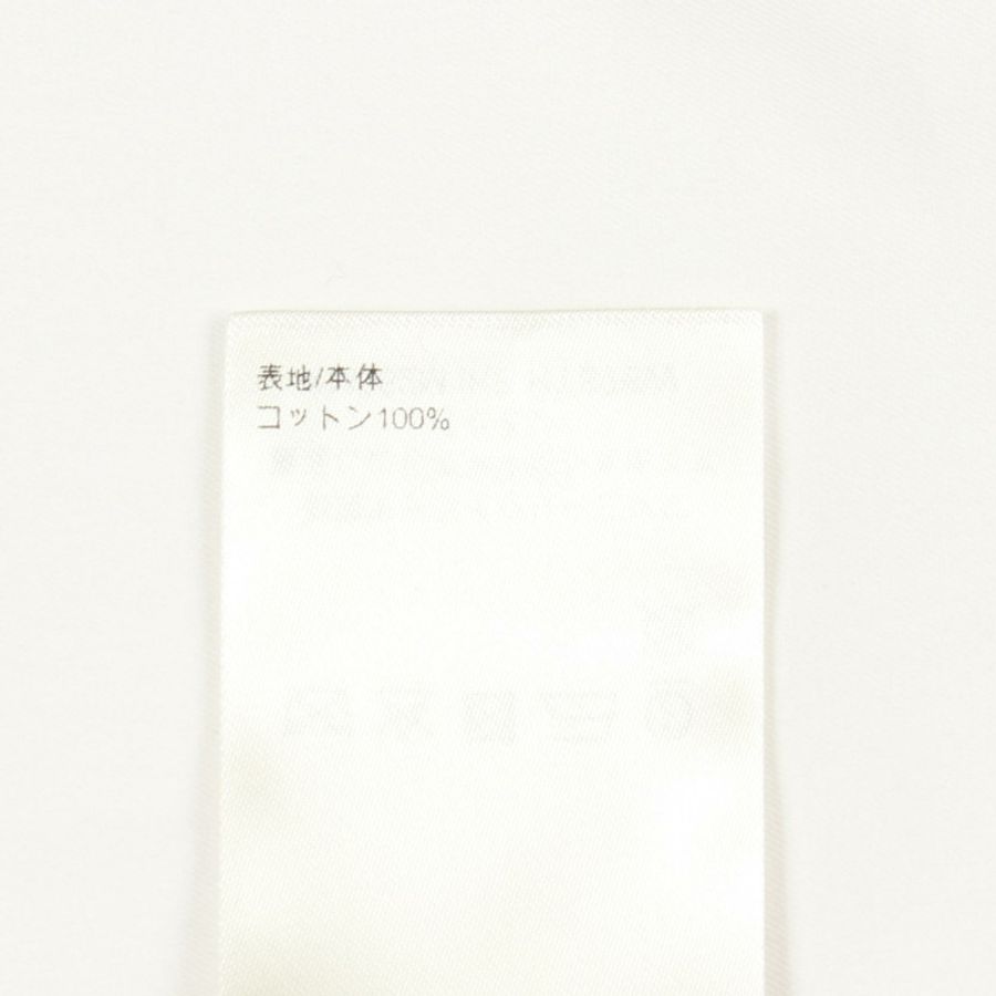 LOUIS VUITTON × NIGO 短袖襯衫，純棉材質，白色，二手男士4L碼-4
