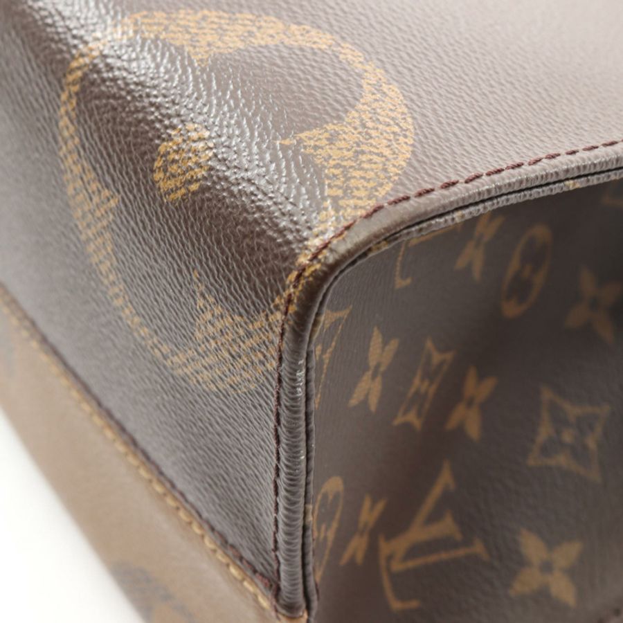 路易威登 On The Go MM 單肩托特包 M45321 Monogram Giant Reverse 二手-6