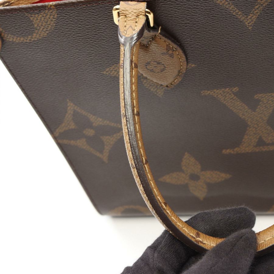 路易威登 On The Go MM 單肩托特包 M45321 Monogram Giant Reverse 二手-8