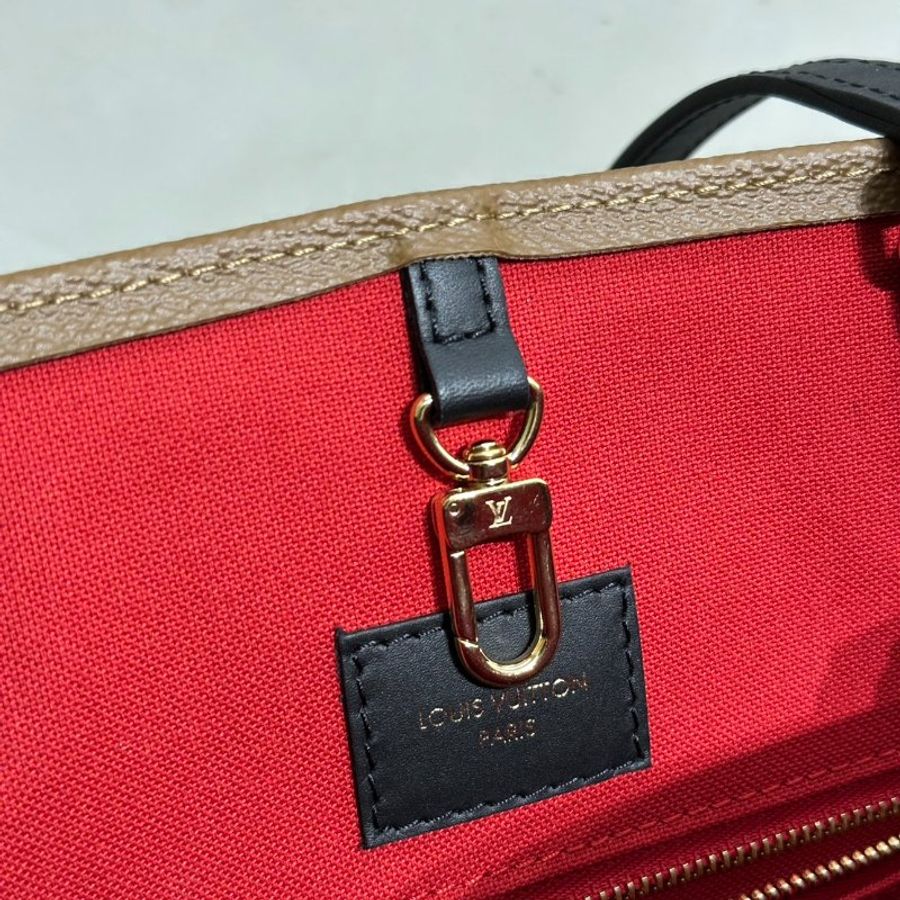 LOUIS VUITTON On The Go - GM拚色老花-7