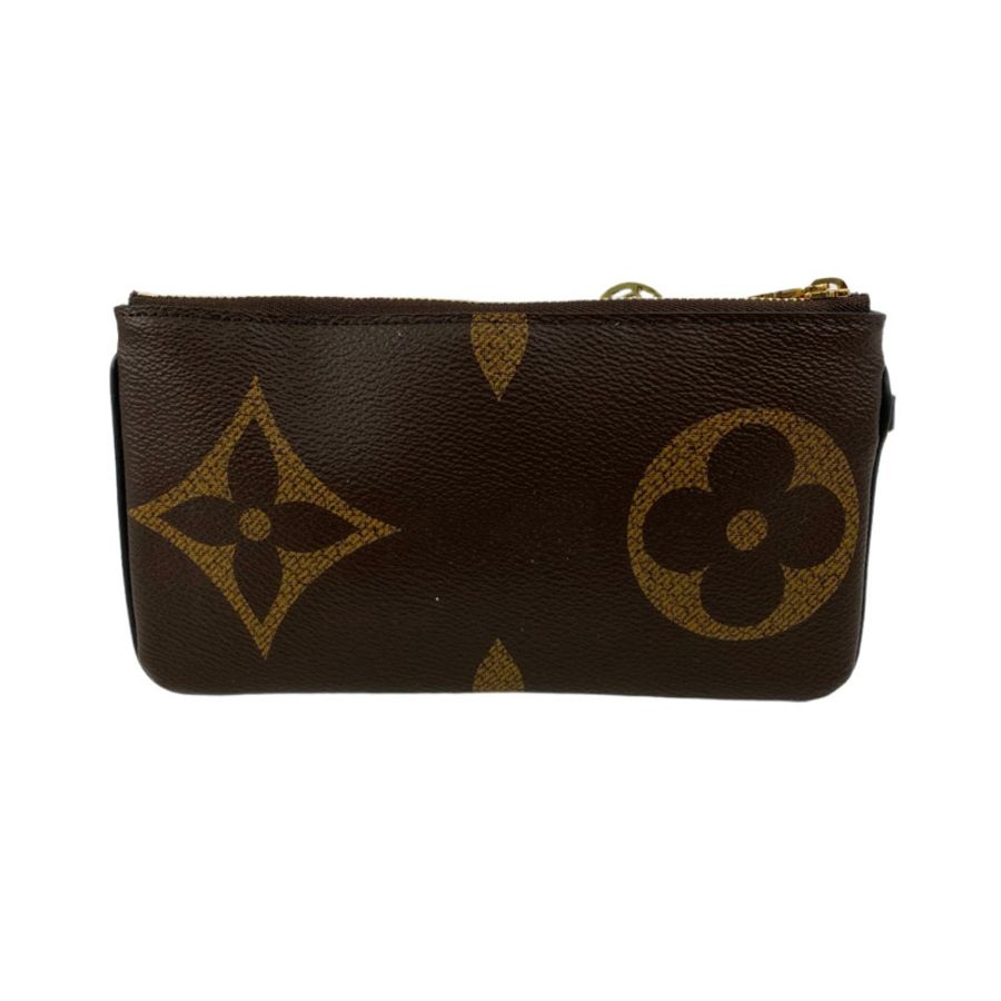 △ LOUIS VUITTON 路易·威登 Brown Coated Canvas Monogram Trio Pouch 啡色塗層帆布經典老花三件小袋子 M68756-267009382-3