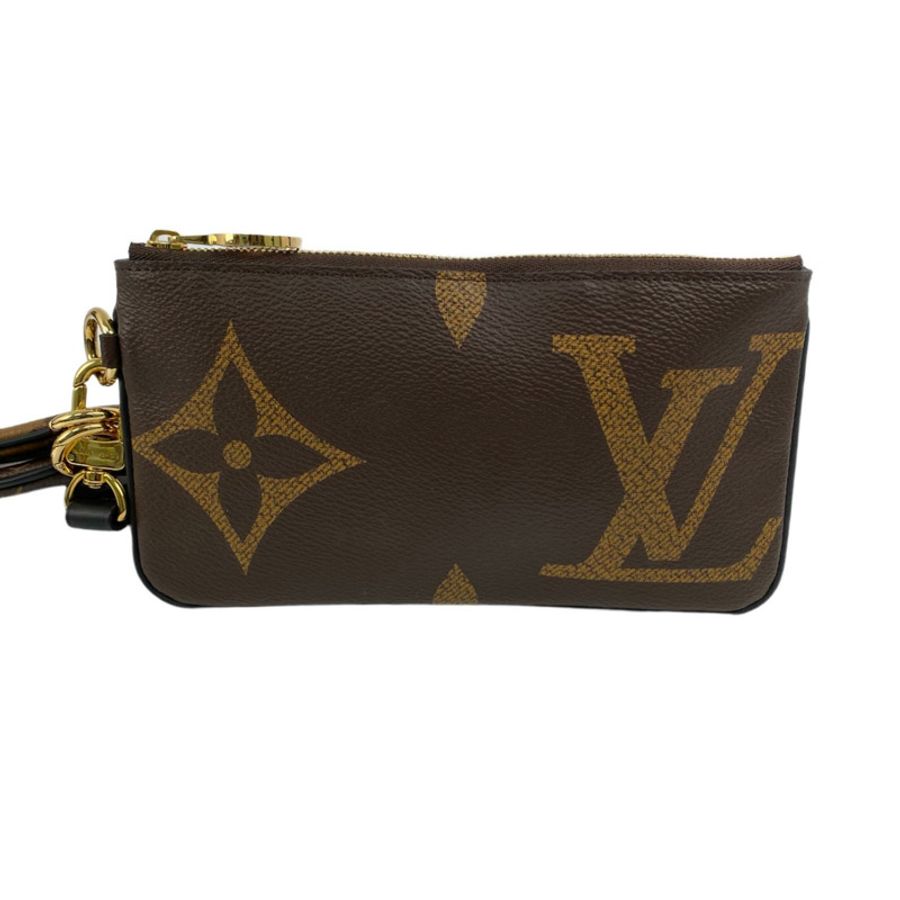 △ LOUIS VUITTON 路易·威登 Brown Coated Canvas Monogram Trio Pouch 啡色塗層帆布經典老花三件小袋子 M68756-267009382-4