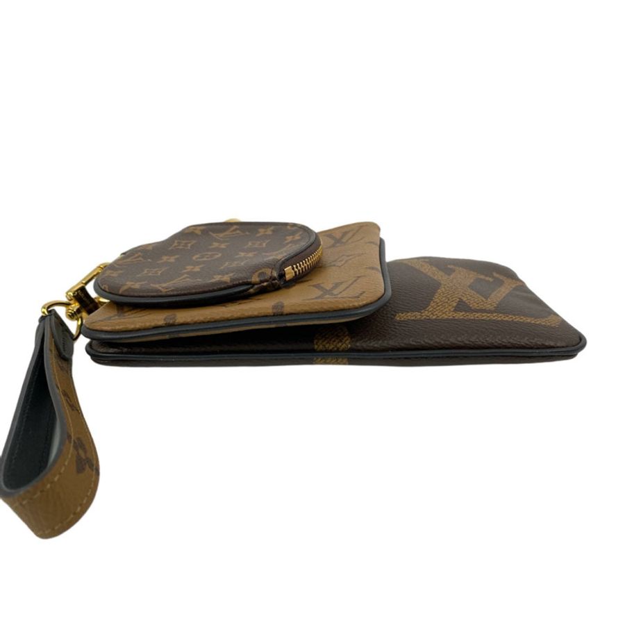△ LOUIS VUITTON 路易·威登 Brown Coated Canvas Monogram Trio Pouch 啡色塗層帆布經典老花三件小袋子 M68756-267009382-11