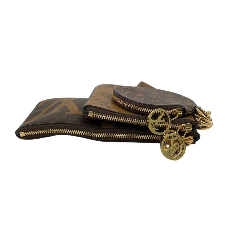 △ LOUIS VUITTON 路易·威登 Brown Coated Canvas Monogram Trio Pouch 啡色塗層帆布經典老花三件小袋子 M68756-267009382-12