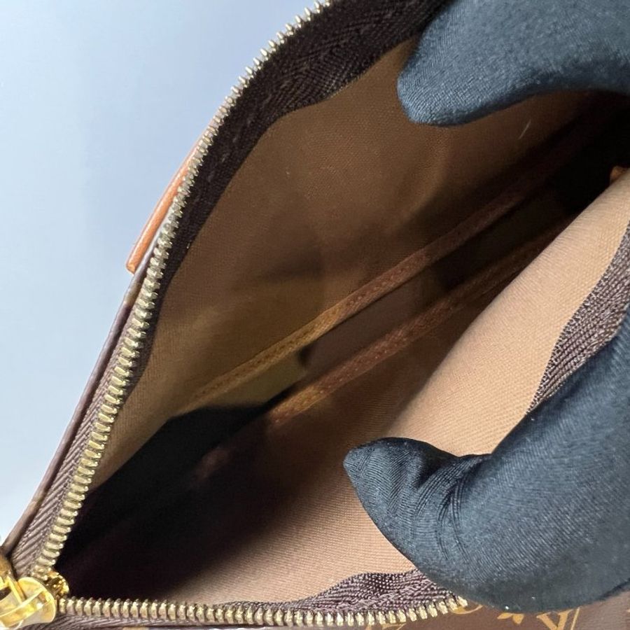 LV M44813綠背帶老花五合一-9