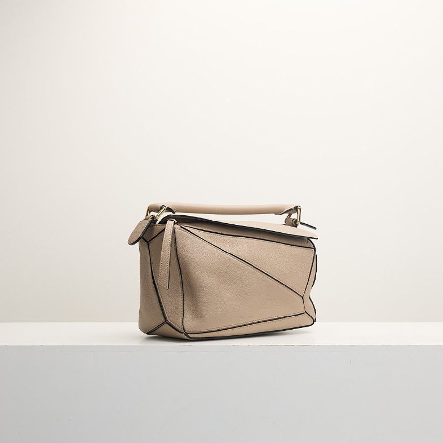 二手Loewe Puzzle small沙色-0