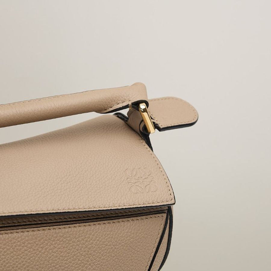 二手Loewe Puzzle small沙色-3