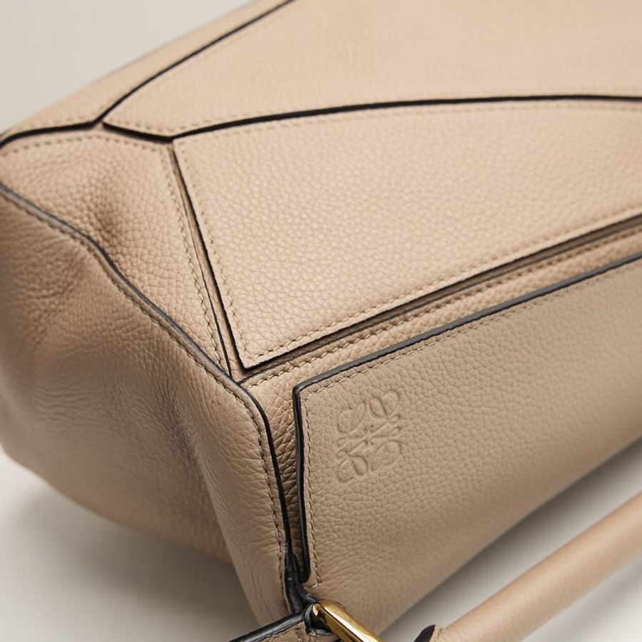 二手Loewe Puzzle small沙色-15