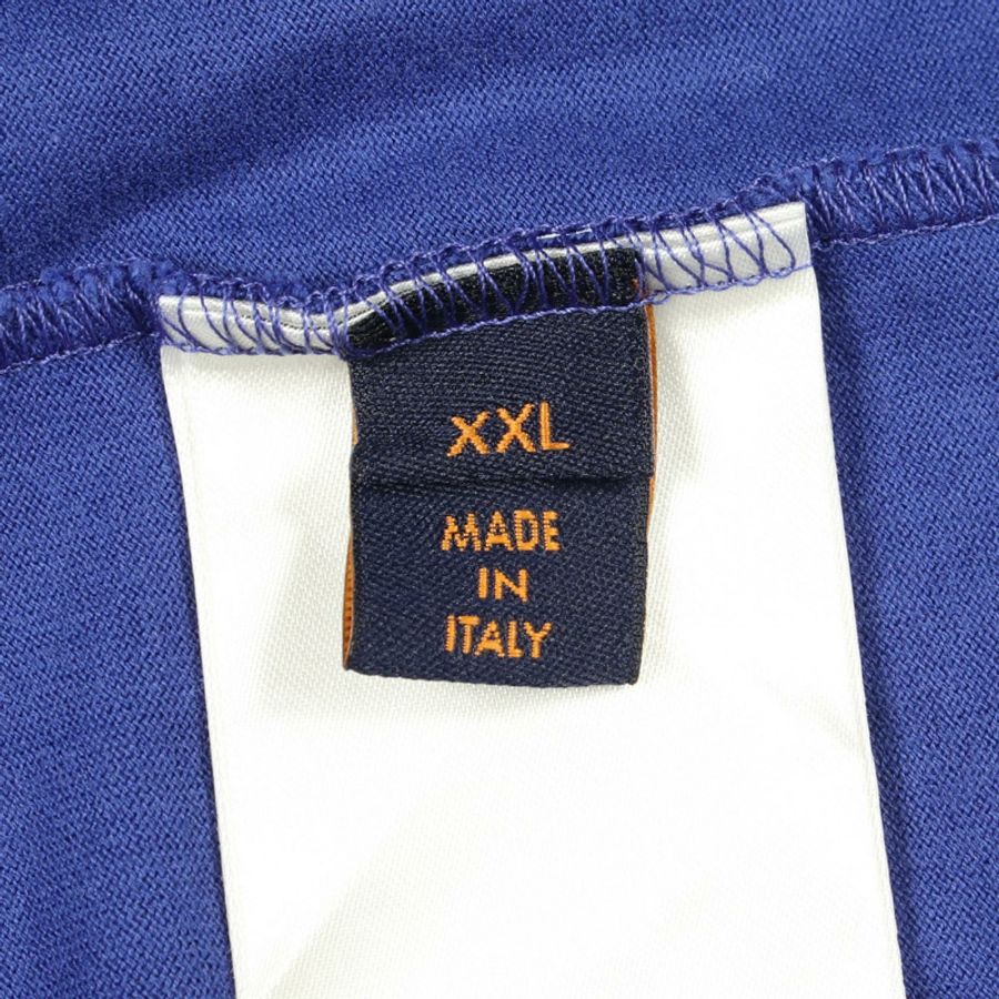 路易威登 Monogram Gradient T 卹 RM222Q 純棉 藍白 二手 男款 #XXL-4