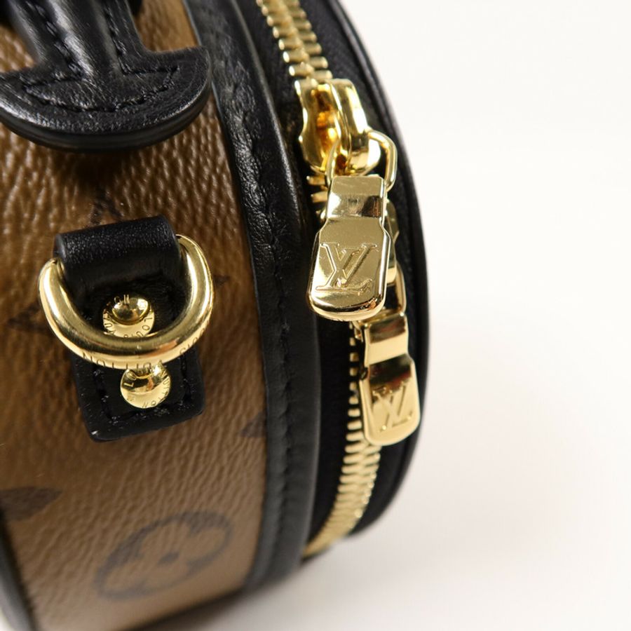 LOUIS VUITTON Monogram Reverse Mini Boite手挽肩背兩用袋-7