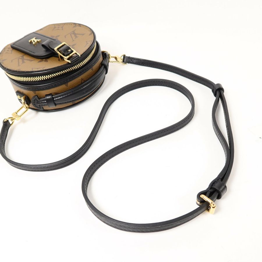 LOUIS VUITTON Monogram Reverse Mini Boite手挽肩背兩用袋-8