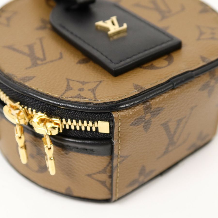 LOUIS VUITTON Monogram Reverse Mini Boite手挽肩背兩用袋-10