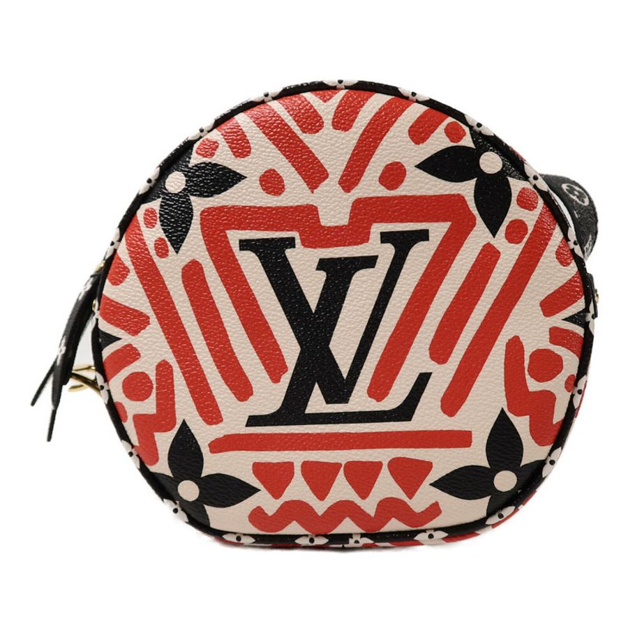 LOUIS VUITTON Monogram Giant Crafty Boite Chapoe Soupe肩背袋-1