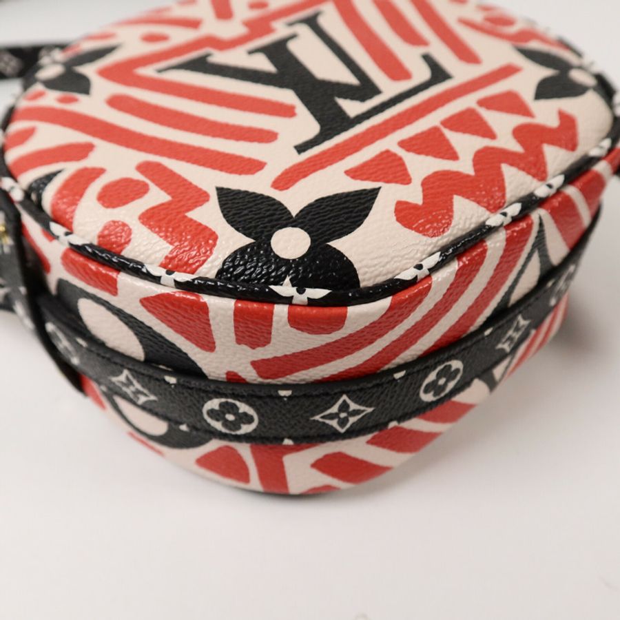 LOUIS VUITTON Monogram Giant Crafty Boite Chapoe Soupe肩背袋-9