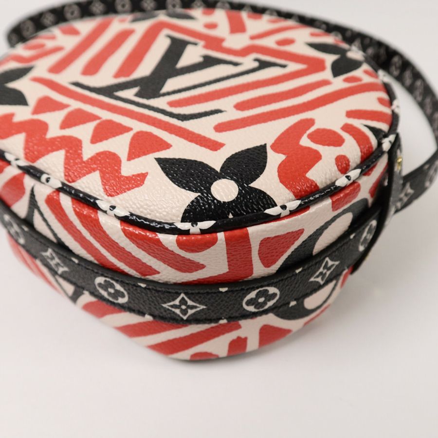 LOUIS VUITTON Monogram Giant Crafty Boite Chapoe Soupe肩背袋-10