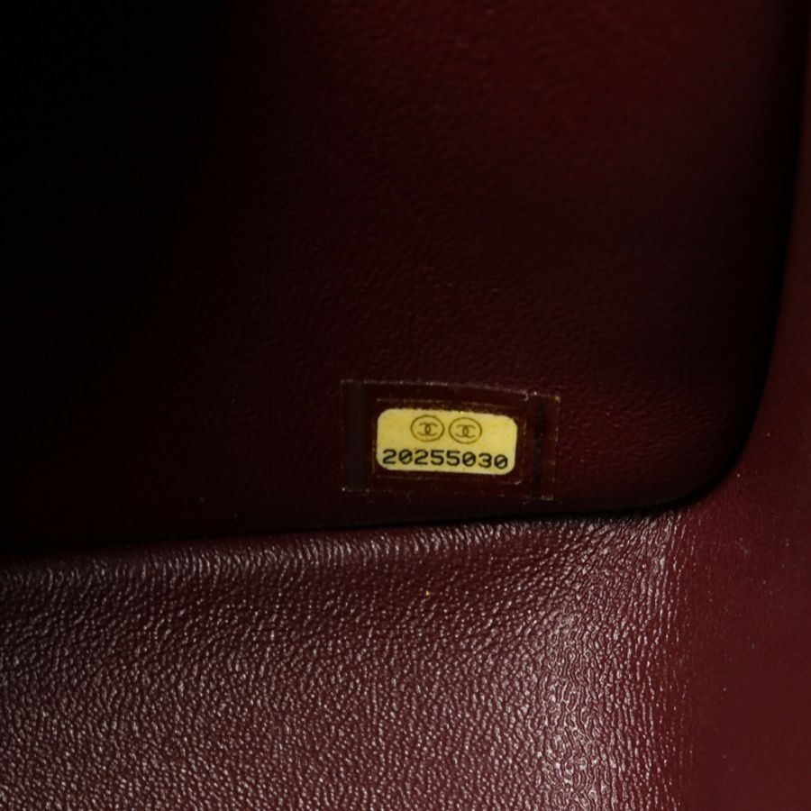 CHANEL 羊皮皮革Large Classic鏈帶肩背袋-7