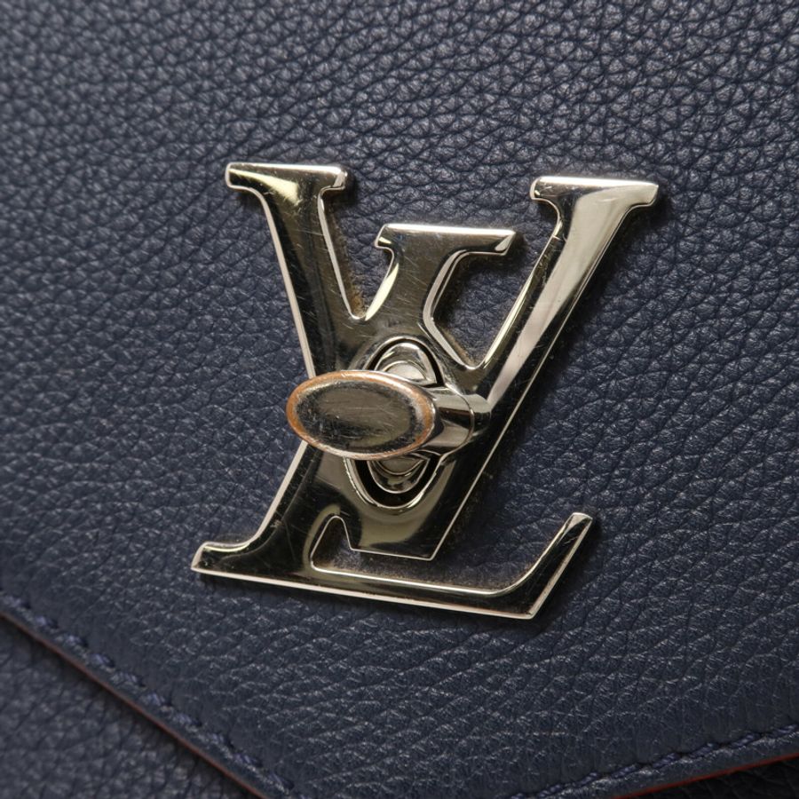 LOUIS VUITTON 牛皮皮革My Lockme手挽肩背兩用袋-18