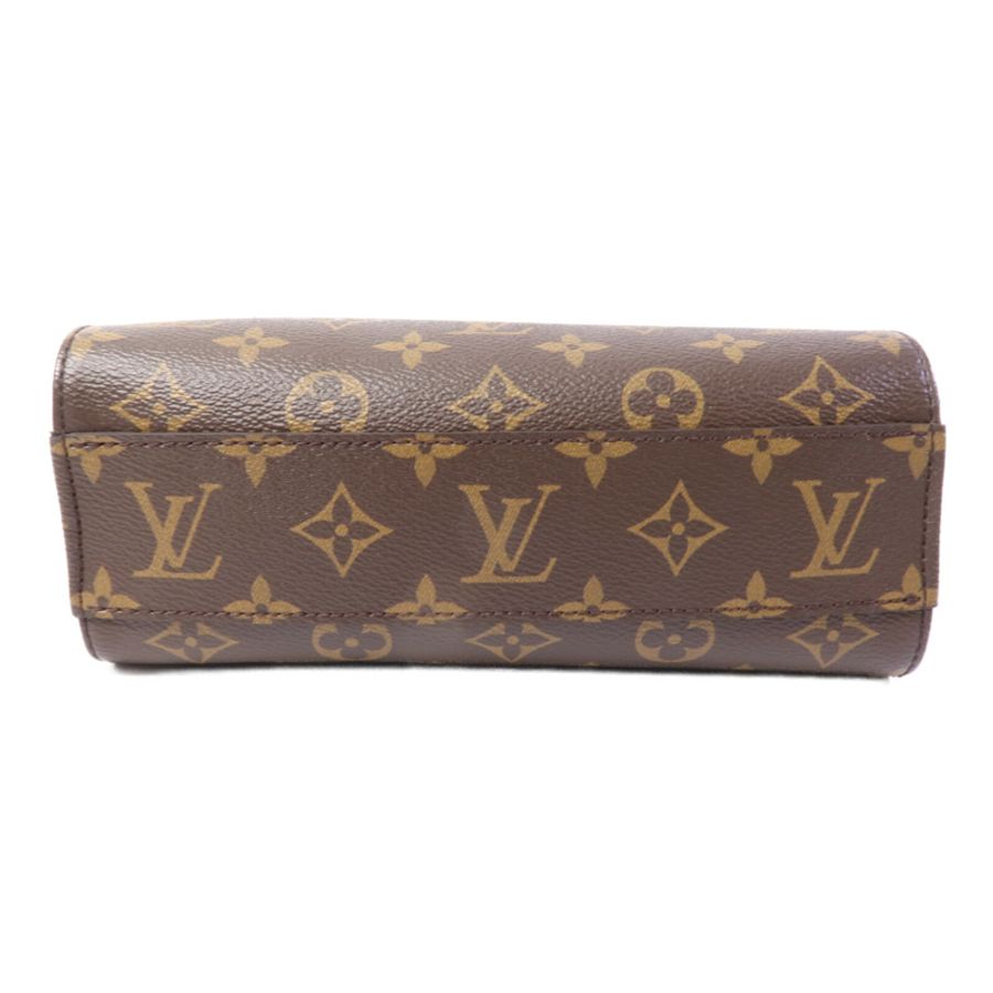LOUIS VUITTON Monogram Sac Plat BB金扣手挽肩背兩用袋-3