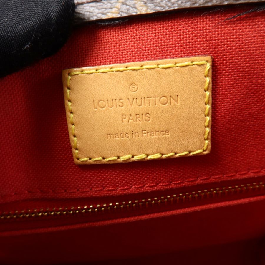 LOUIS VUITTON Monogram Sac Plat BB金扣手挽肩背兩用袋-5
