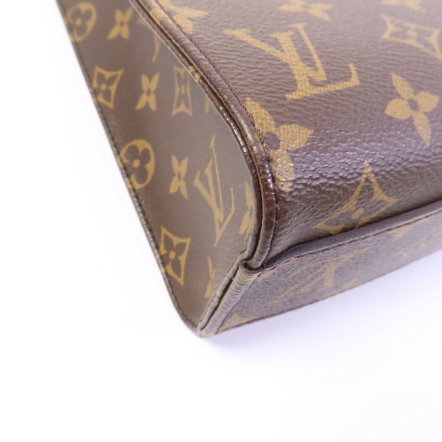 LOUIS VUITTON Monogram Sac Plat BB金扣手挽肩背兩用袋-10