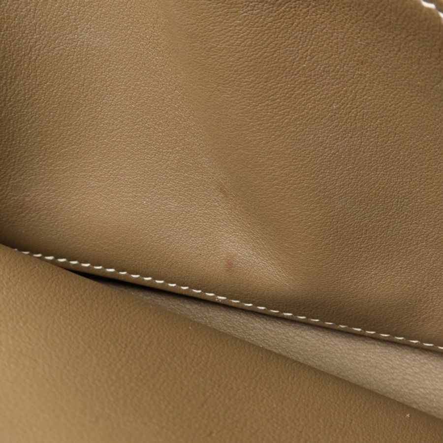HERMES Evercolor皮革Jypsiere Mini肩背袋Etoupe-14