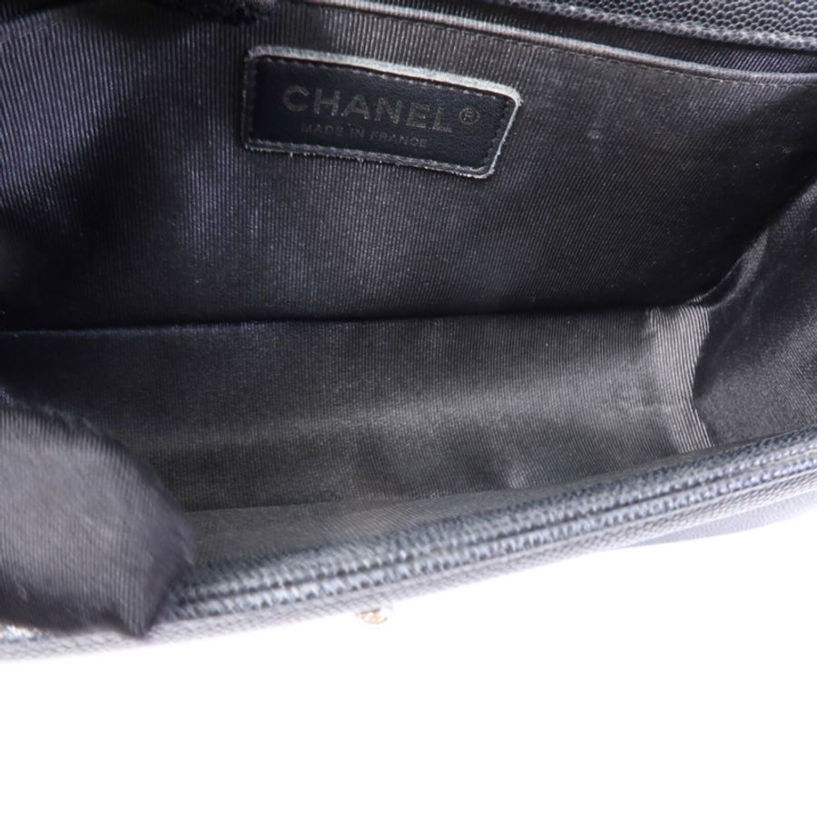CHANEL 牛皮皮革Classic 25鏈帶肩背袋-4