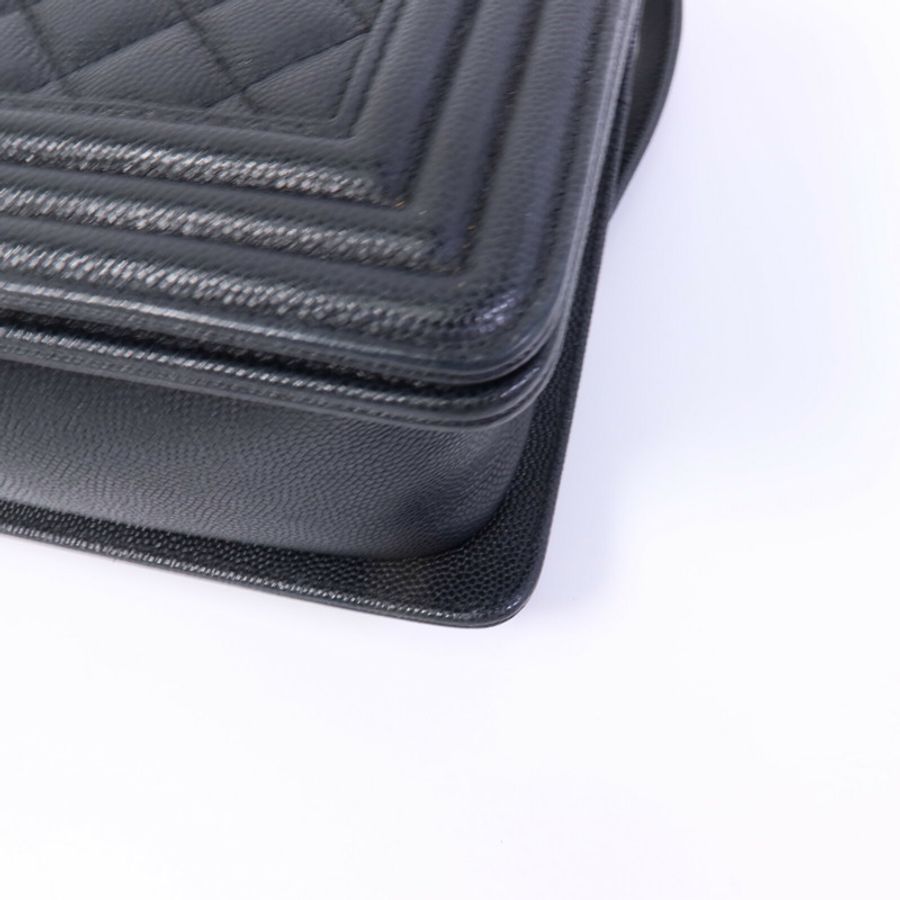 CHANEL 牛皮皮革Classic 25鏈帶肩背袋-10