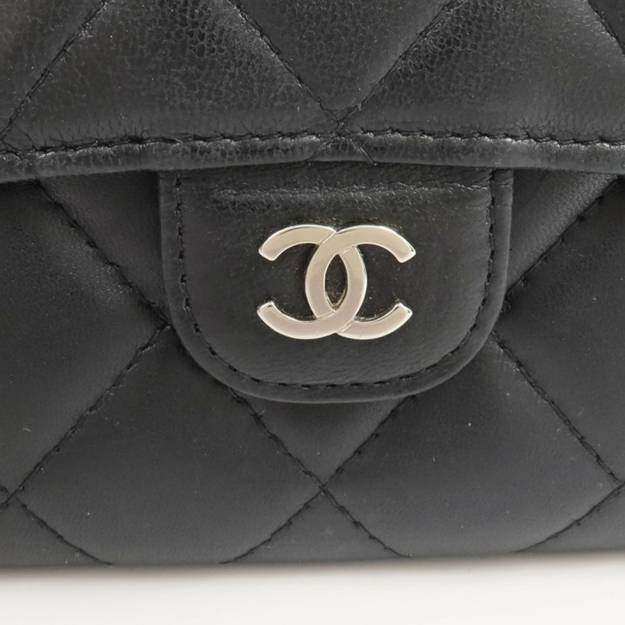 CHANEL 羊皮皮革Wallet錢包-7