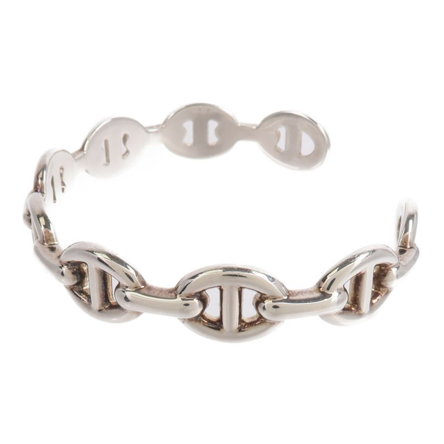 HERMES 925純銀Chaine d'ancre Enchainee Bracelet手鐲-1