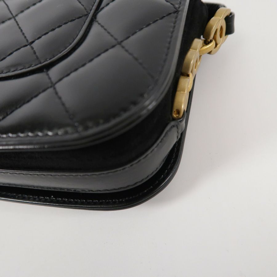 CHANEL 牛皮皮革/Suede Shoulder Bag肩背袋-13