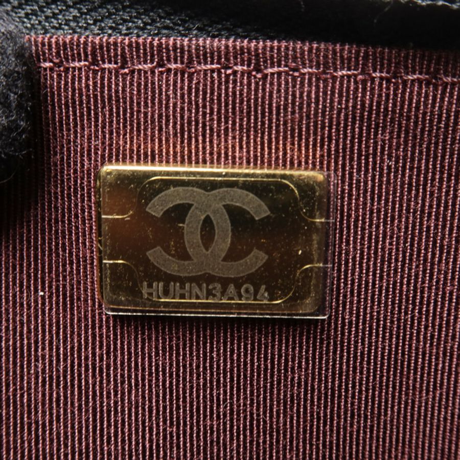 CHANEL 羊皮皮革WOC Wallet On Chain鏈帶肩背袋-7